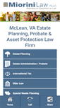 Mobile Screenshot of miorinilaw.com